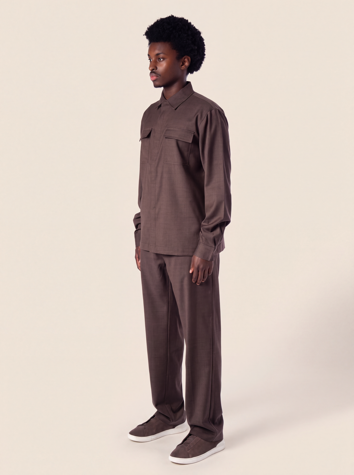 Wool Set | Mocha Brown