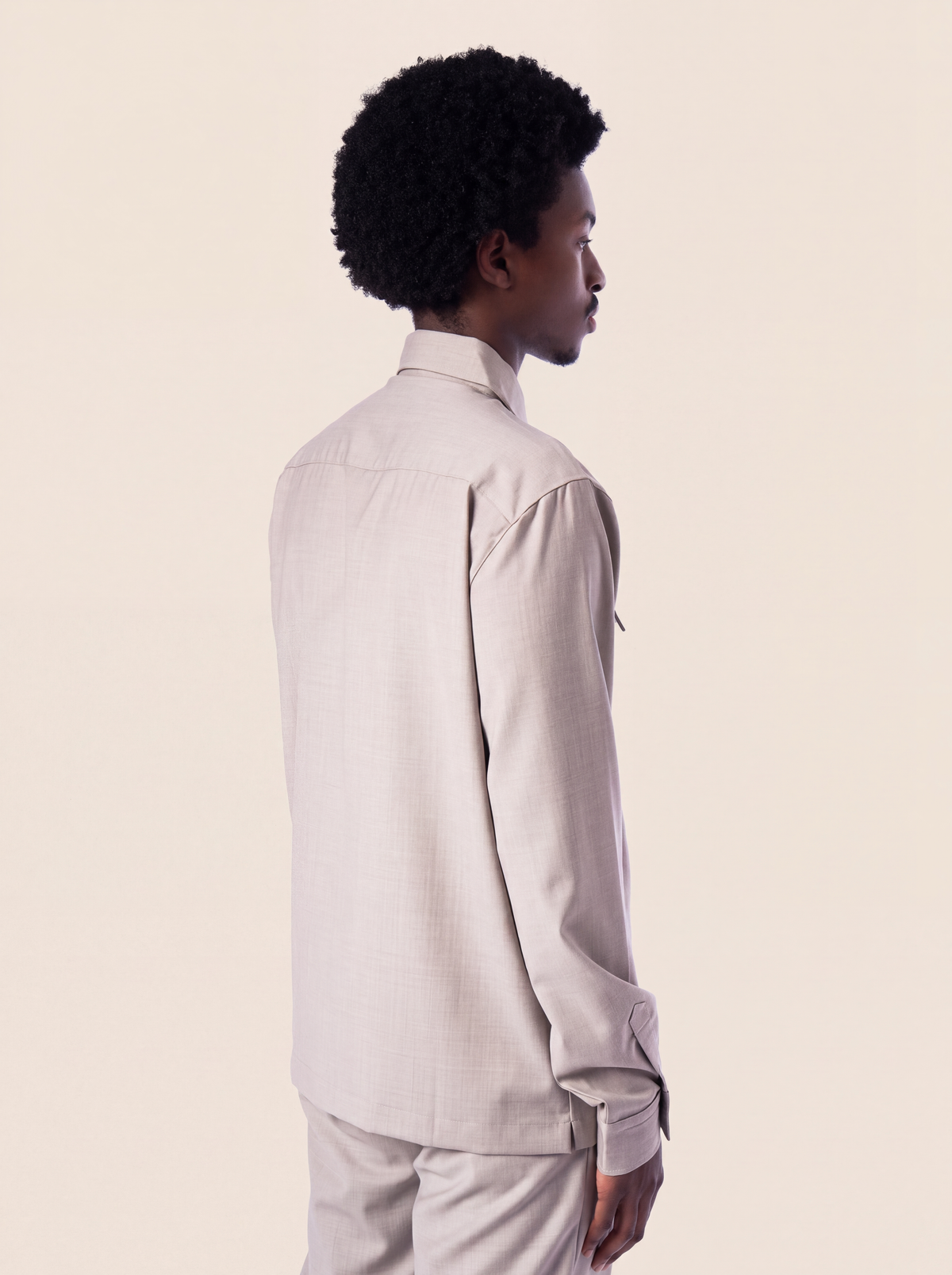 Wool Overshirt | Grey
