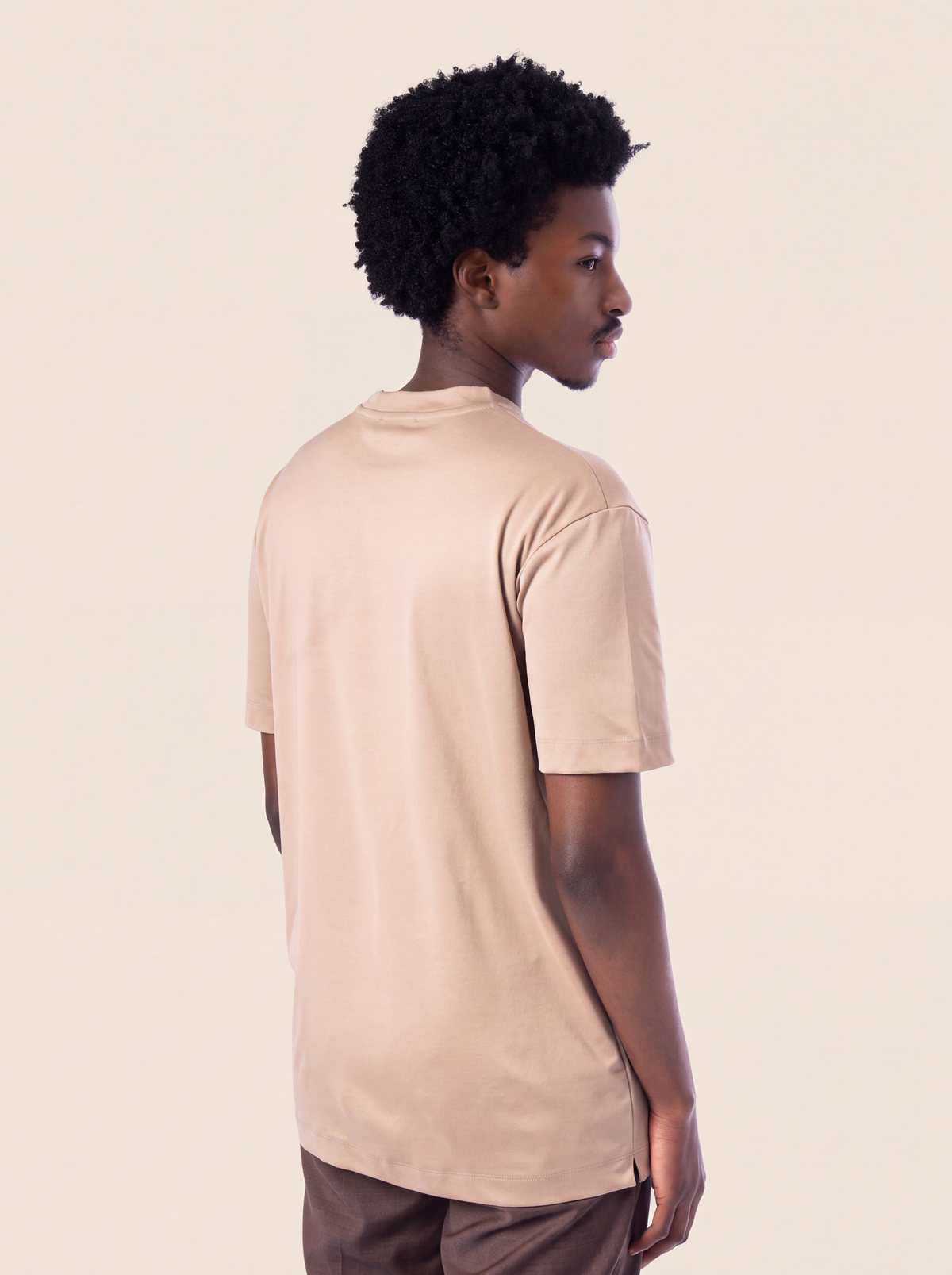 Refined Supima T-shirt | Taupe