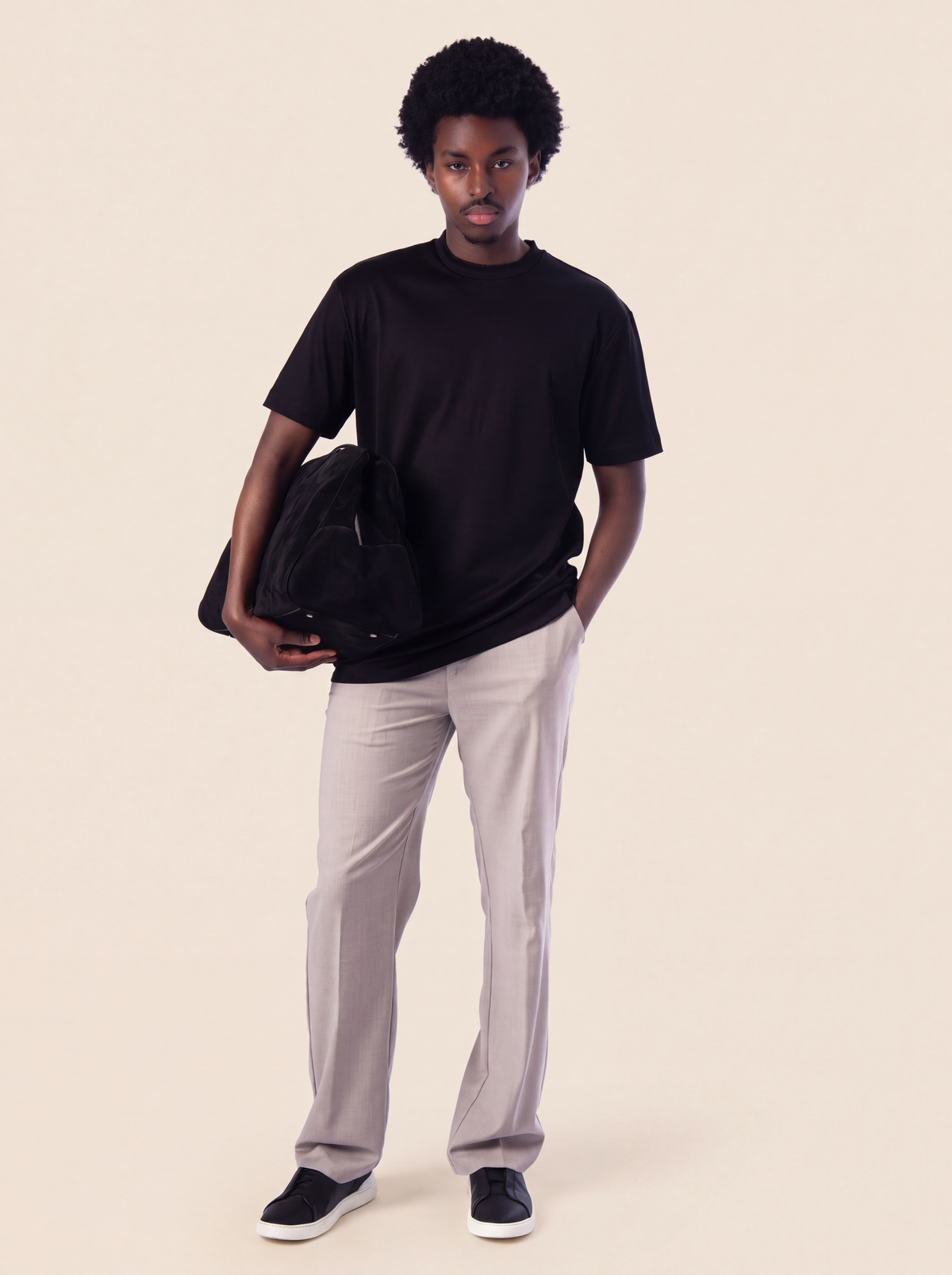 Wool Trouser | Grey