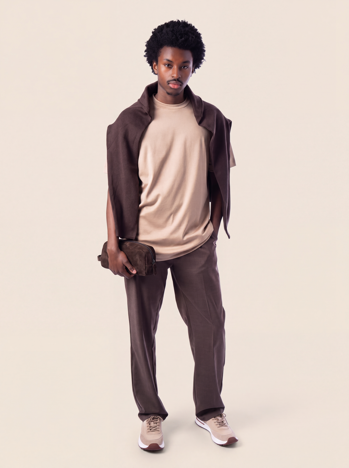 Refined Supima T-shirt | Taupe