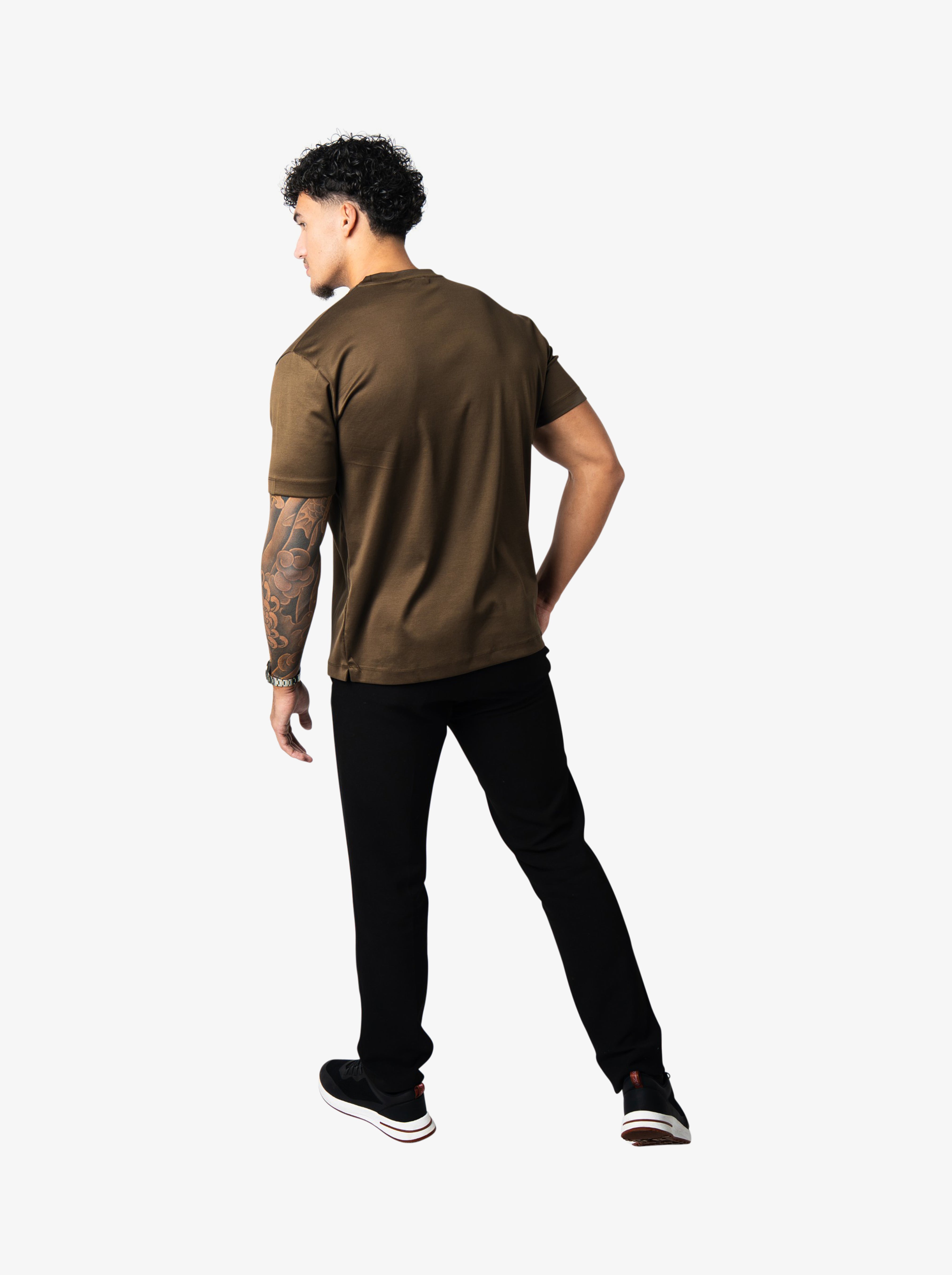 Supima T-shirt Coffee Brown