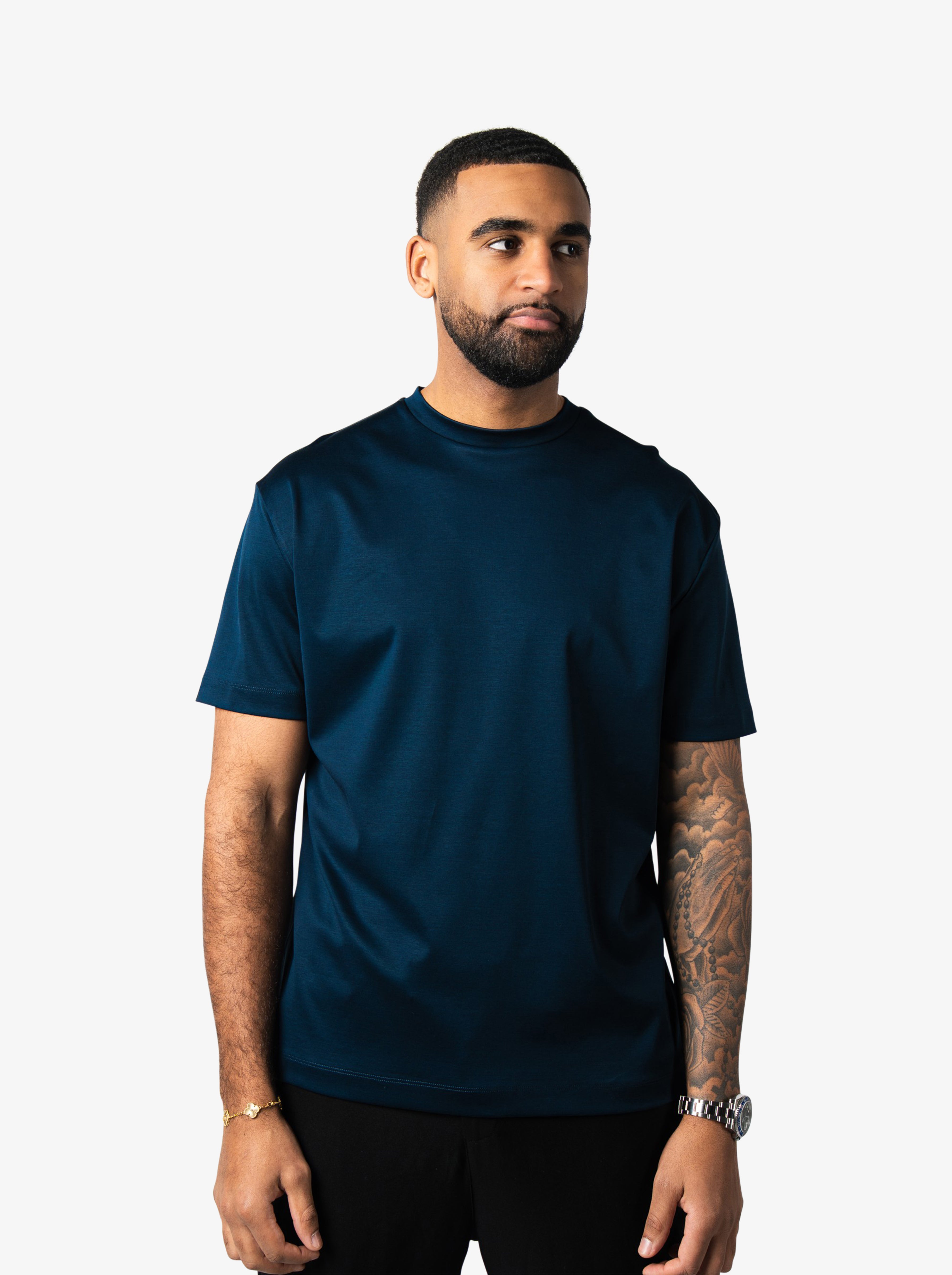 Supima T-shirt Navy Blue