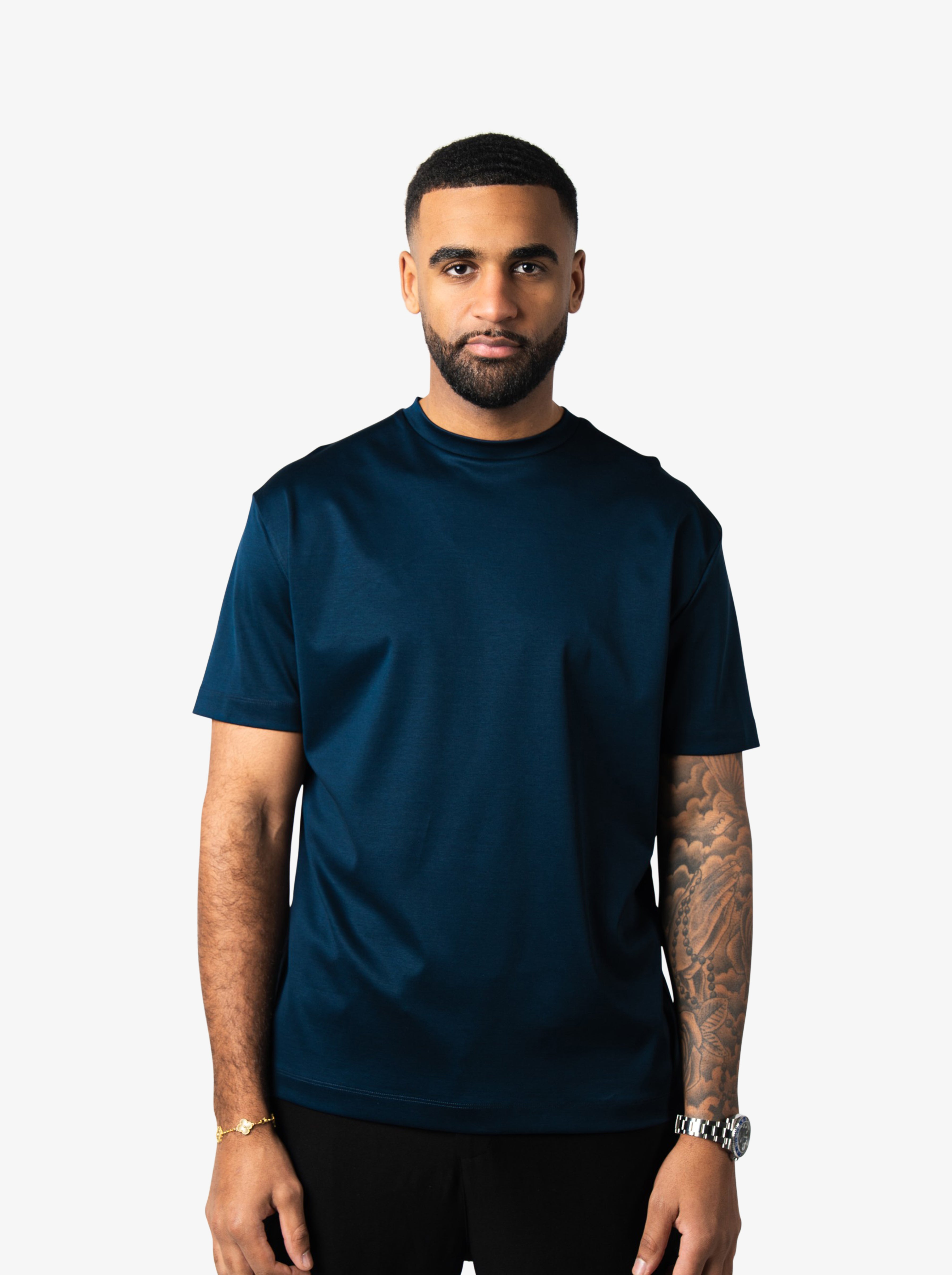 Supima T-shirt Navy Blue