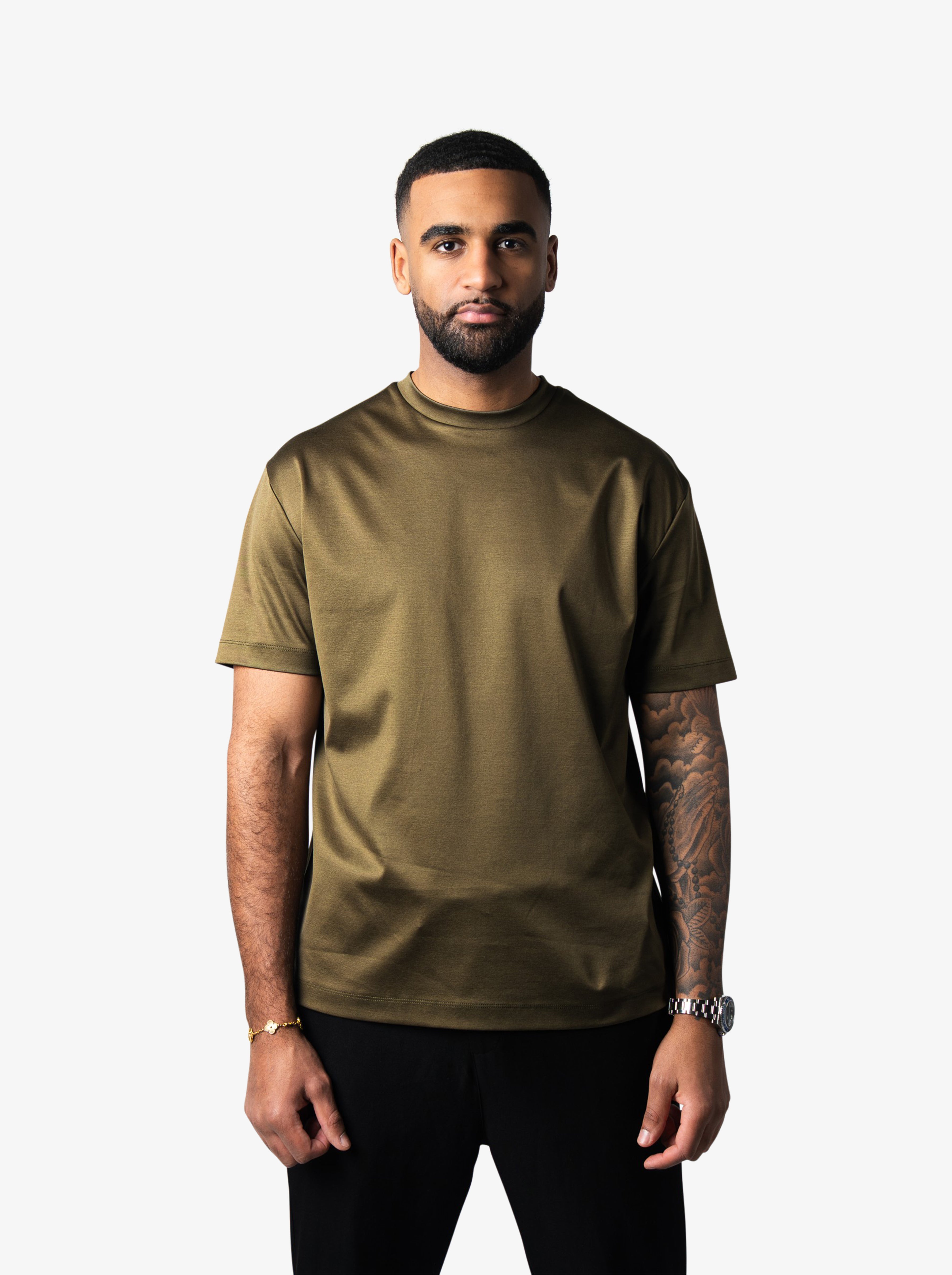 Supima T-shirt Olive Green