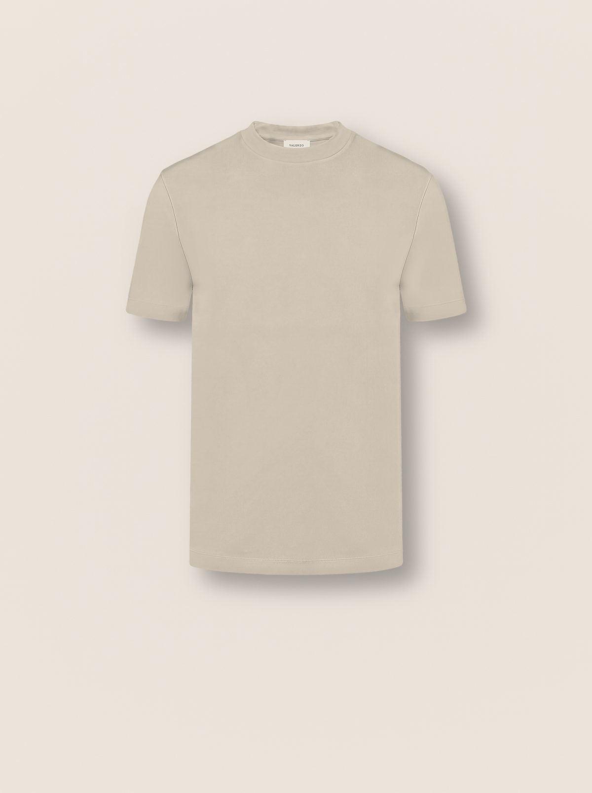 Refined Supima T-shirt | Sand Beige