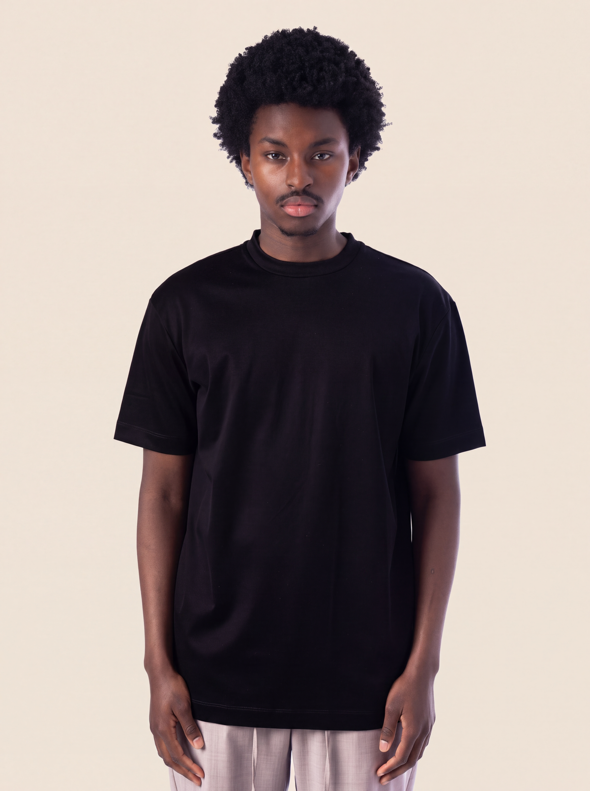 Refined Supima T-shirt | Black
