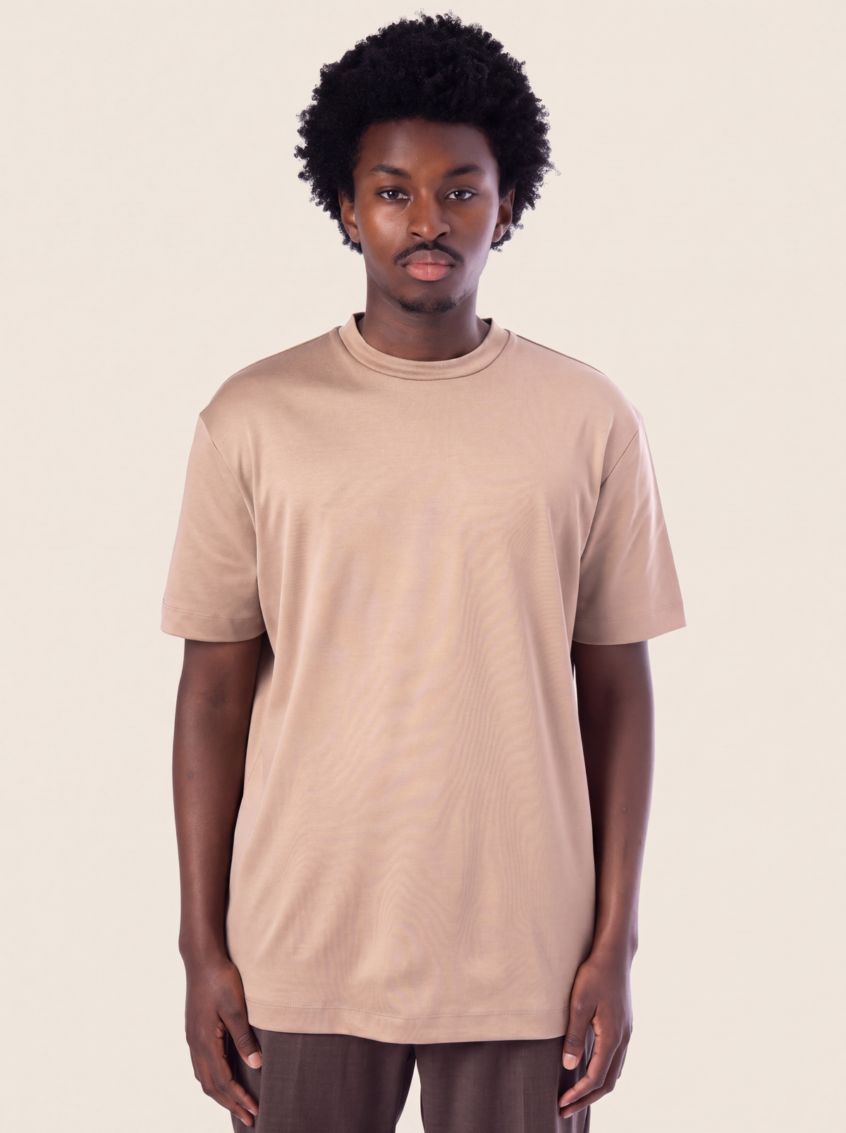 Refined Supima T-shirt | Taupe