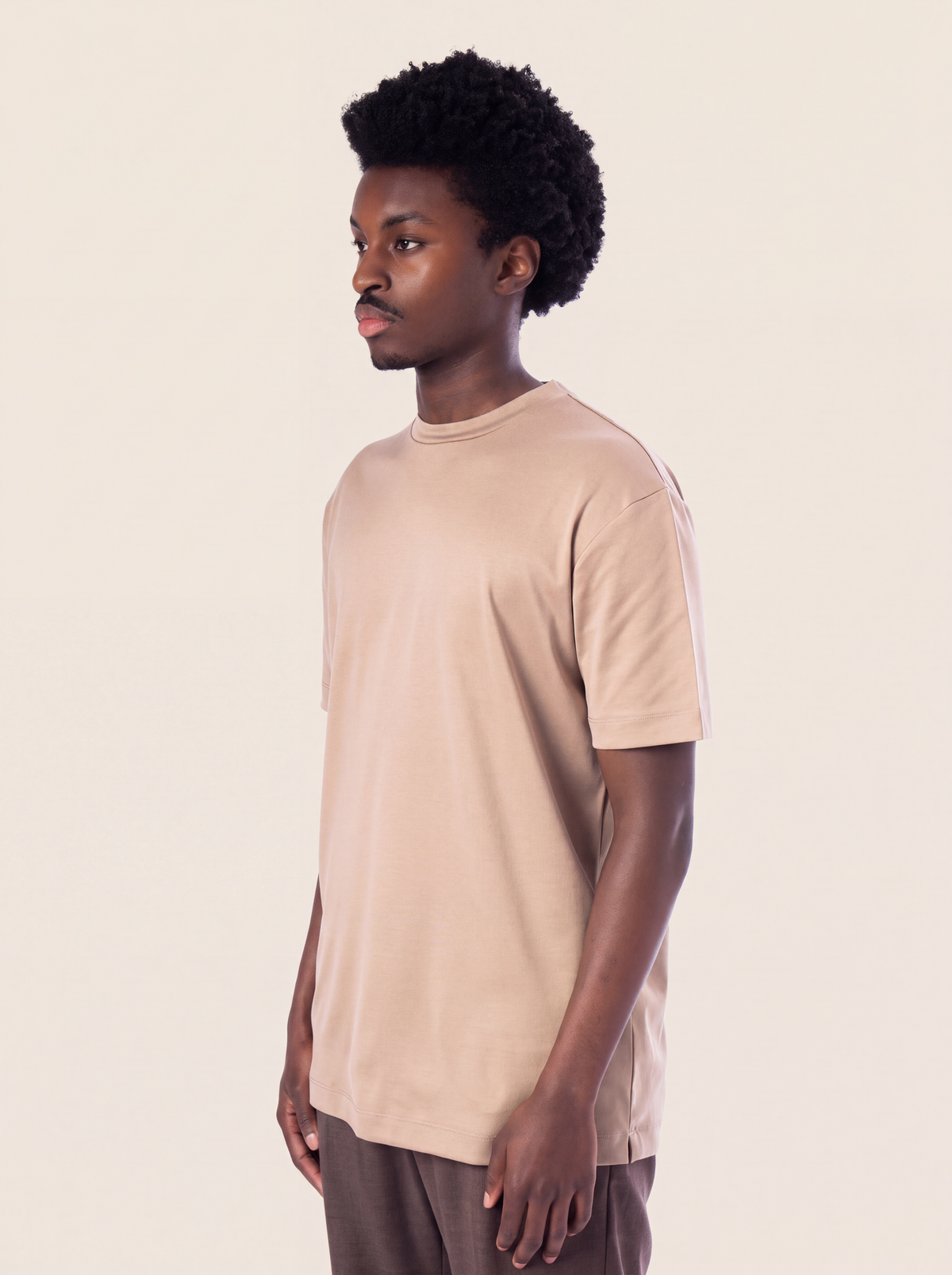 Refined Supima T-shirt | Taupe