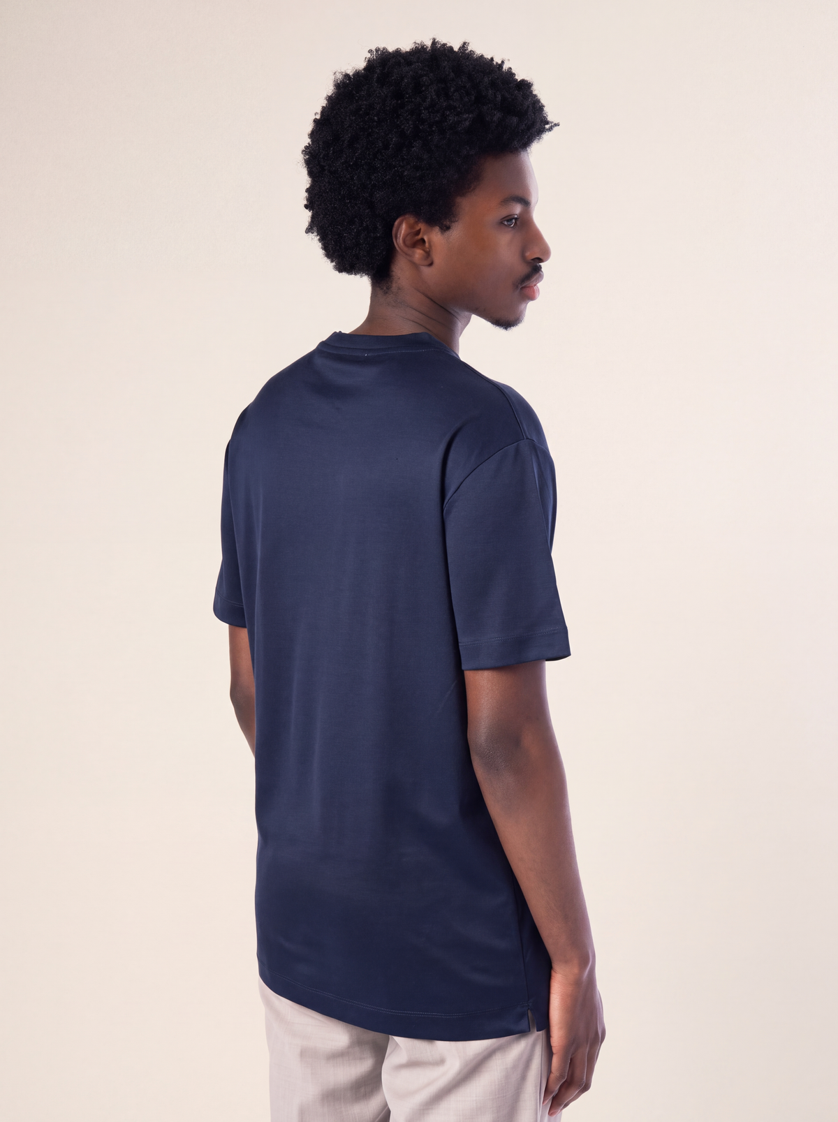 Supima T-shirt | Navy Blue