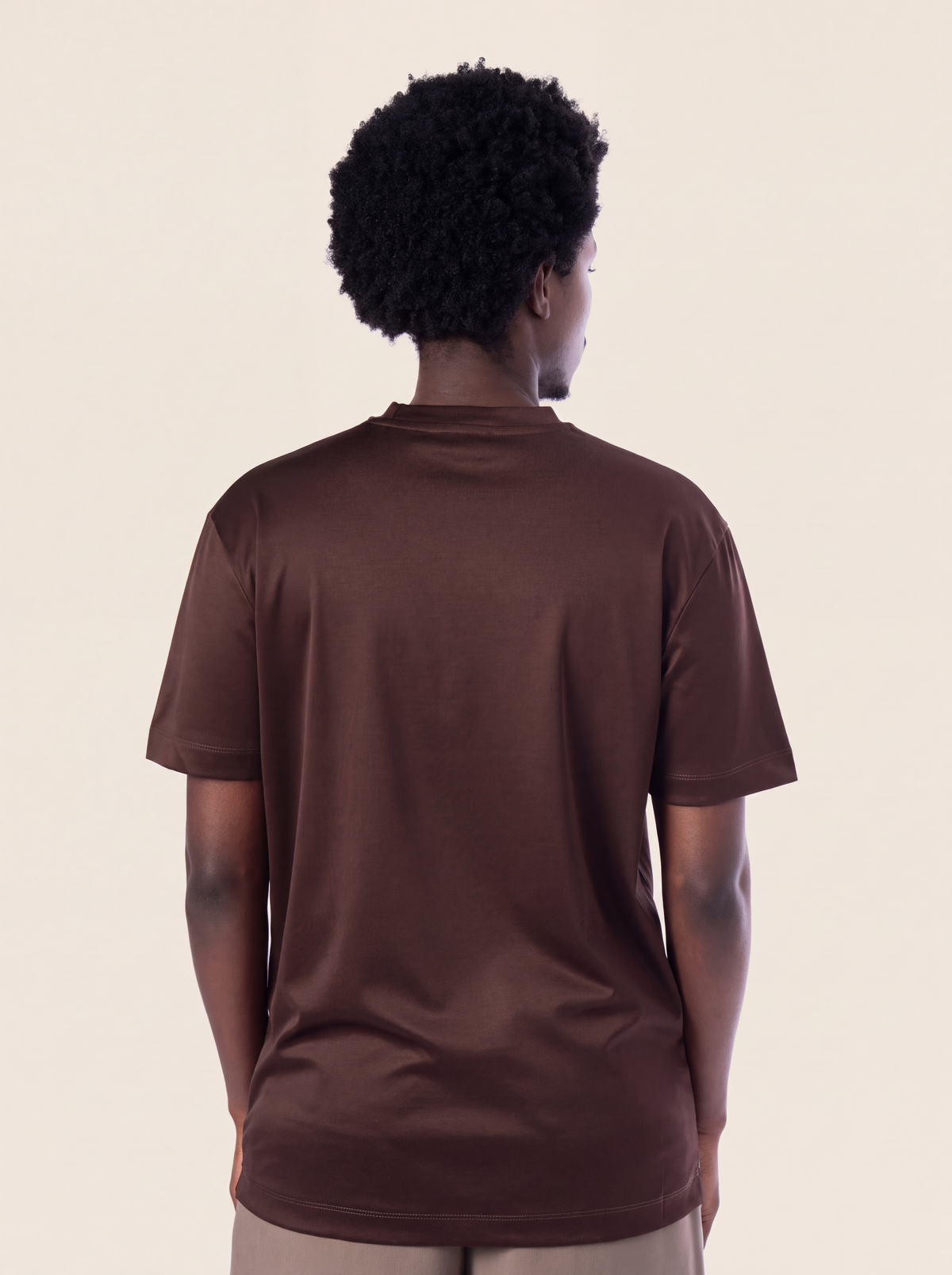 Refined Supima T-shirt | Dark Brown