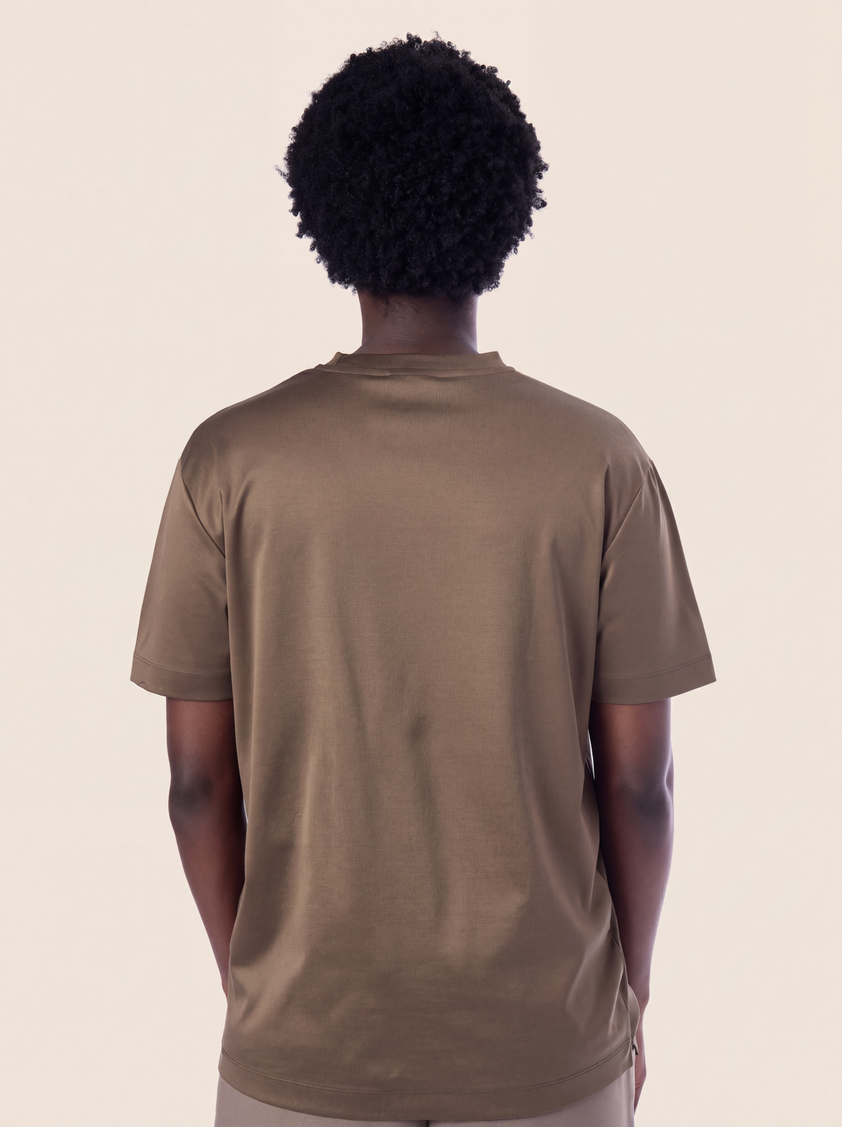 Supima T-shirt Olive Green