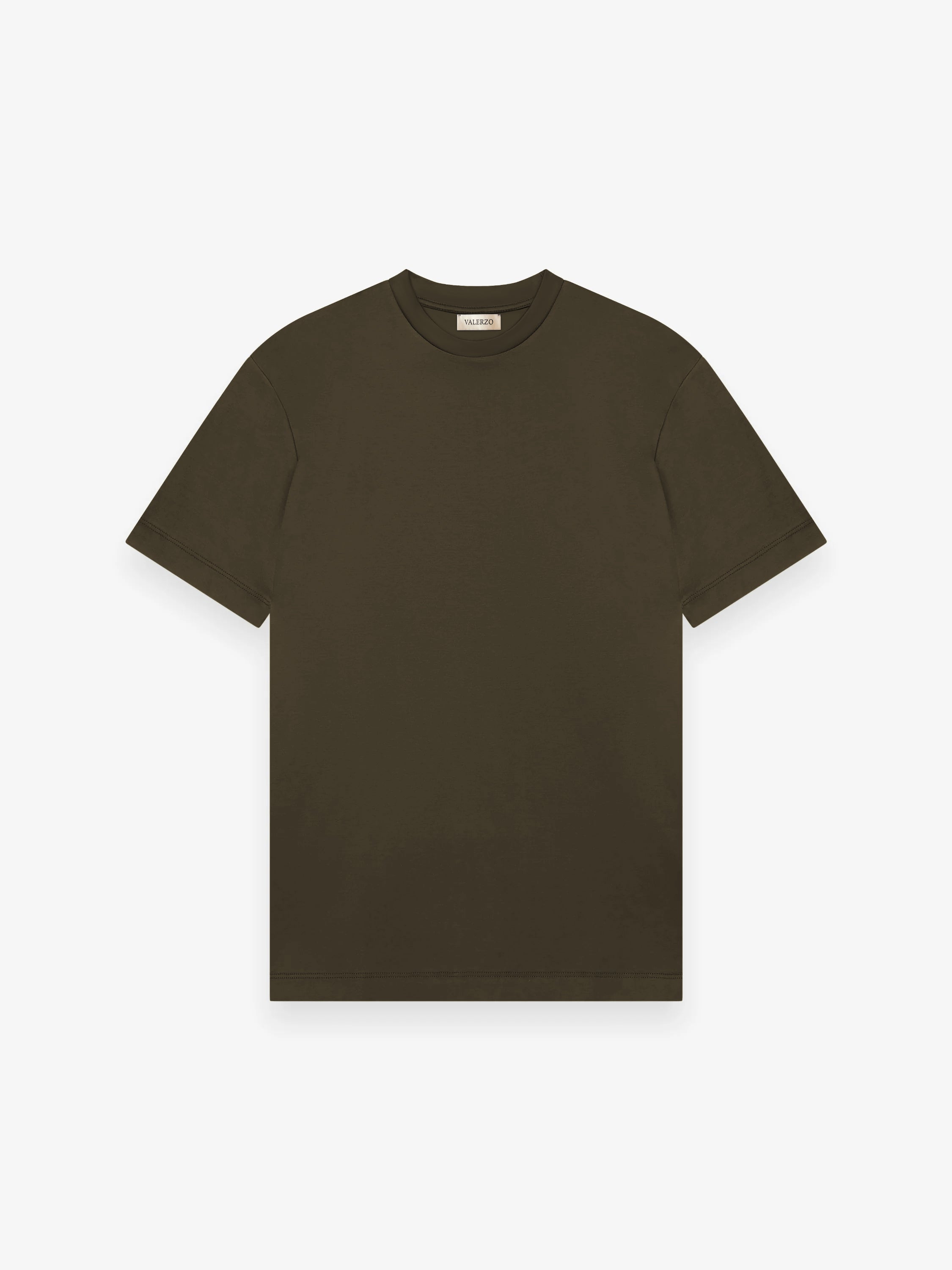 Supima T-shirt Coffee Brown