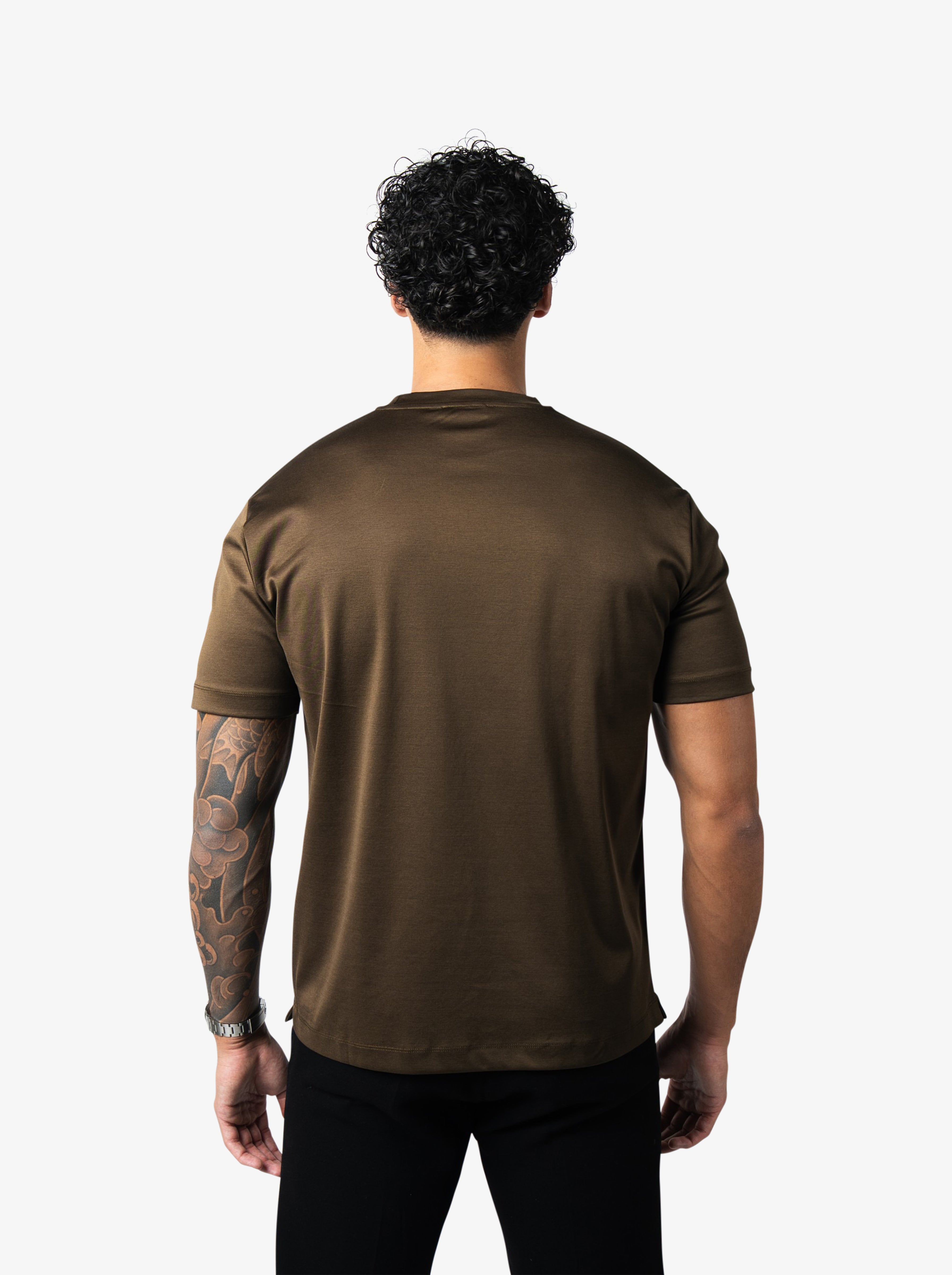 Supima T-shirt Coffee Brown