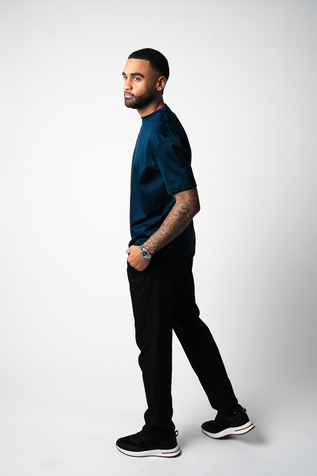 Supima T-shirt Navy Blue