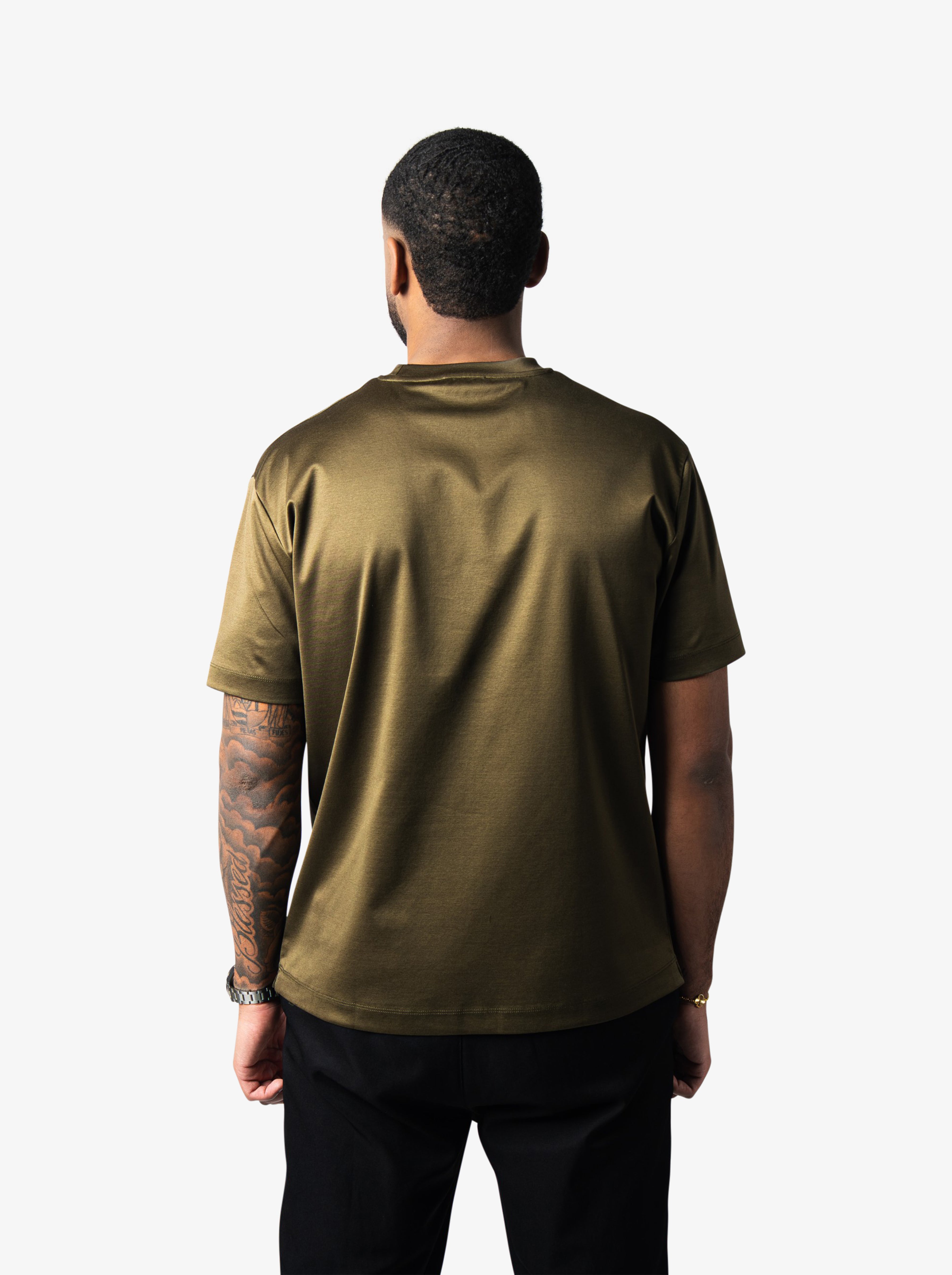 Supima T-shirt Olive Green