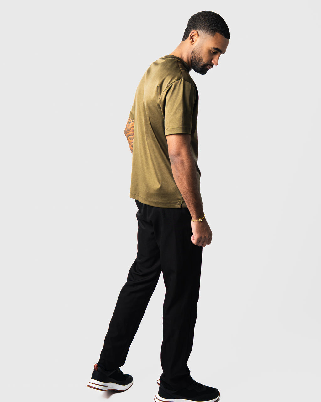 Supima T-shirt Olive Green
