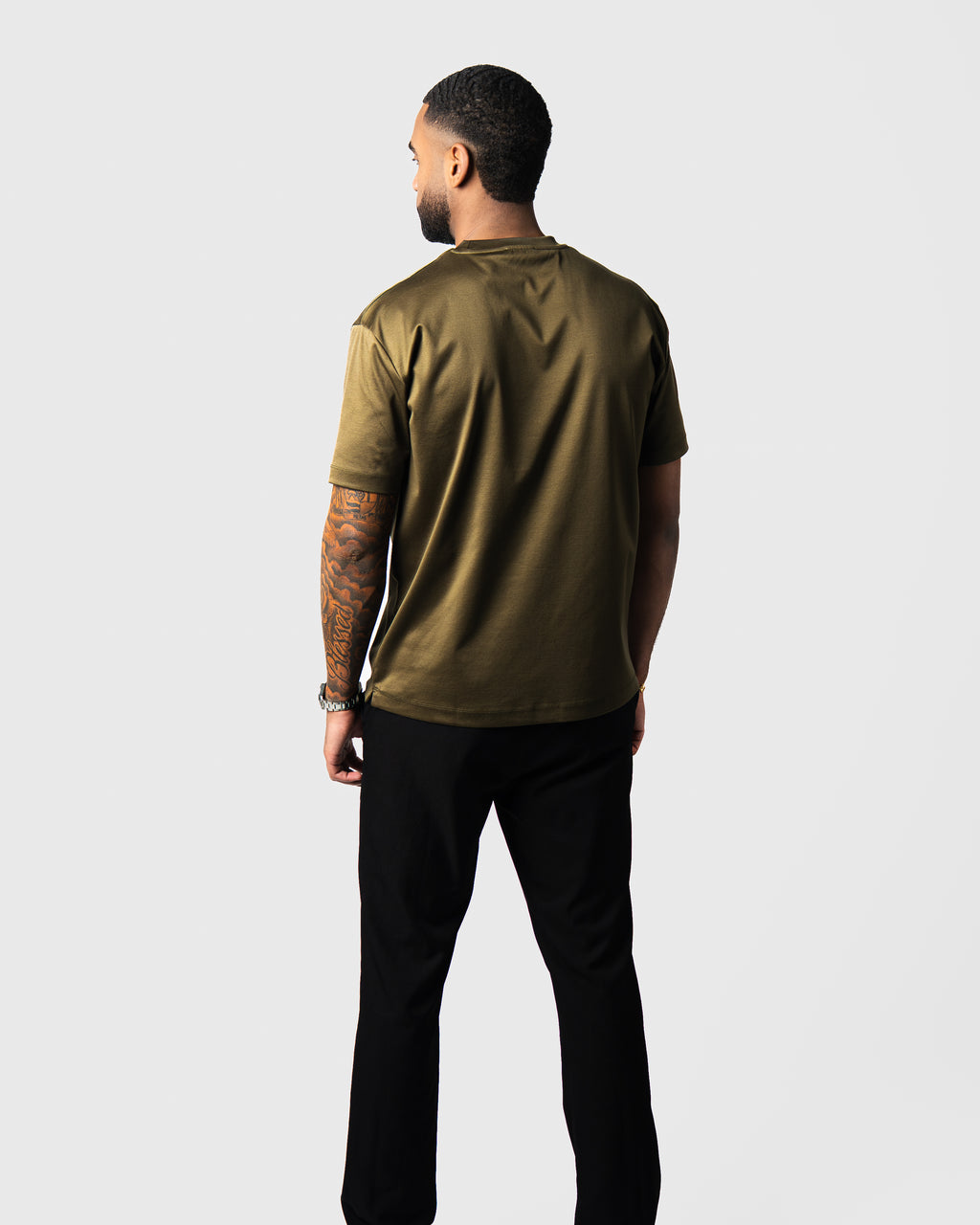 Supima T-shirt Olive Green