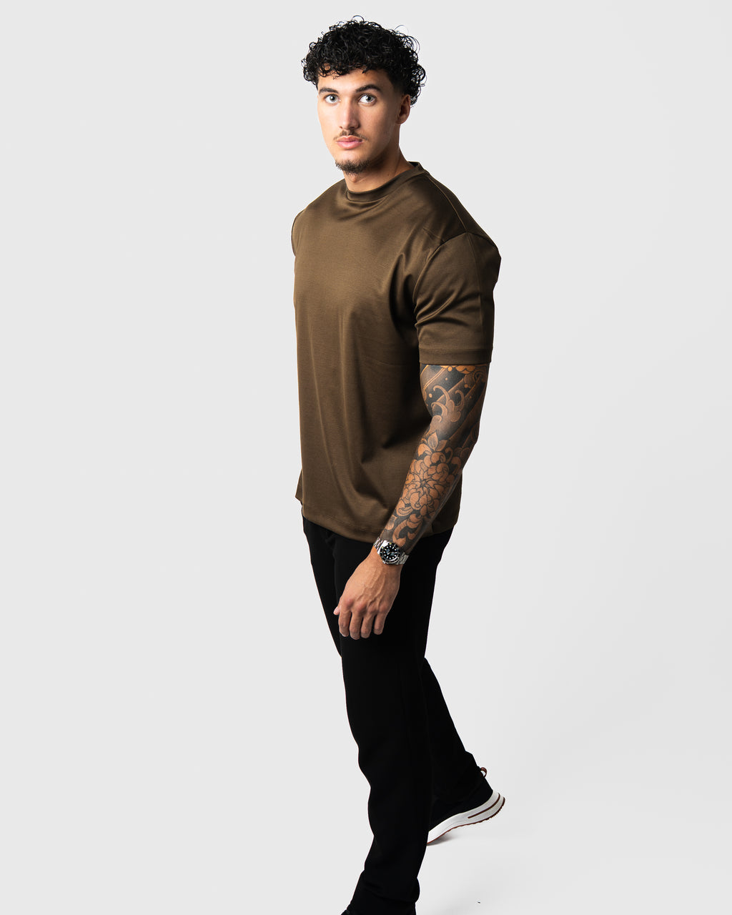 Supima T-shirt Coffee Brown