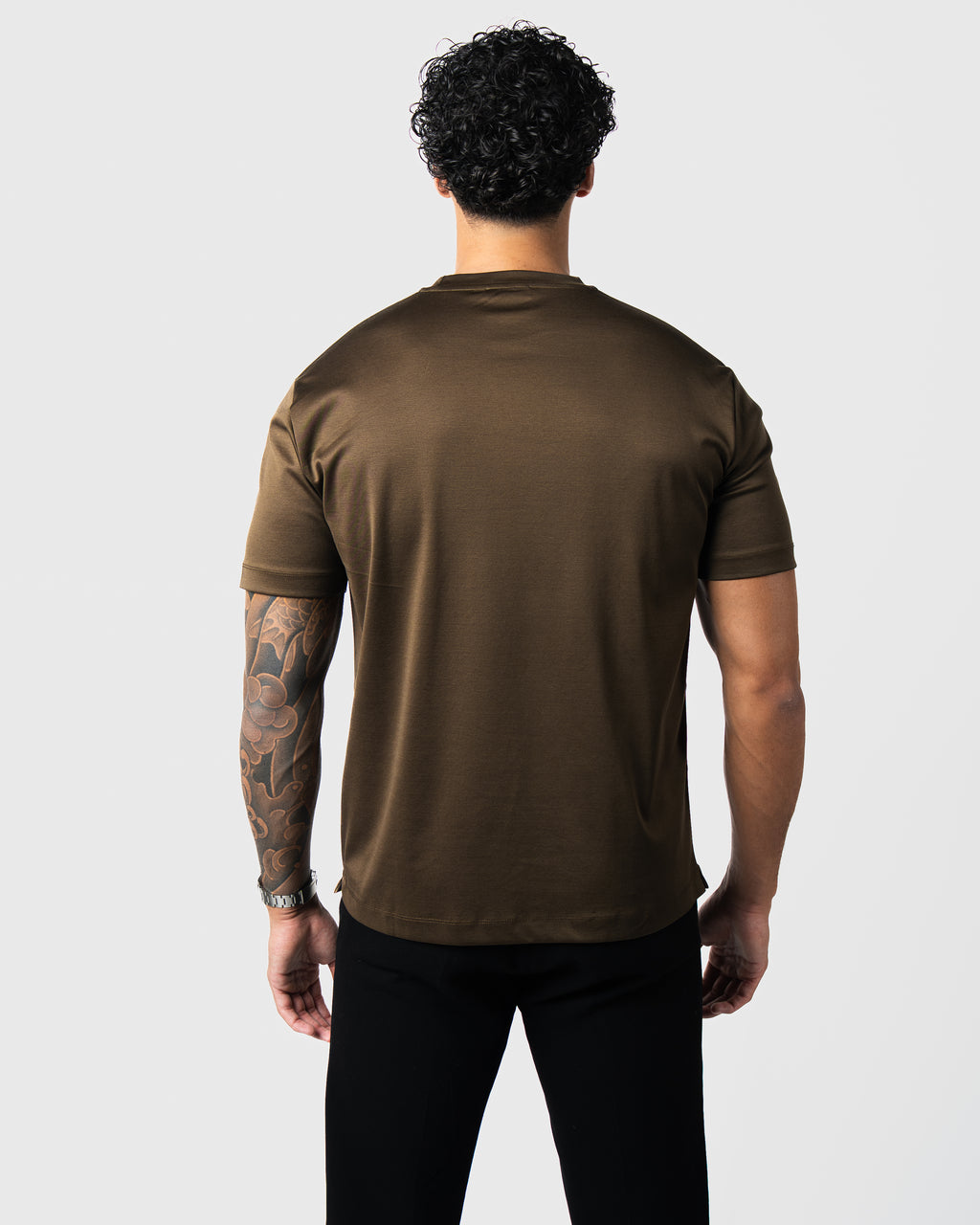 Supima T-shirt Coffee Brown