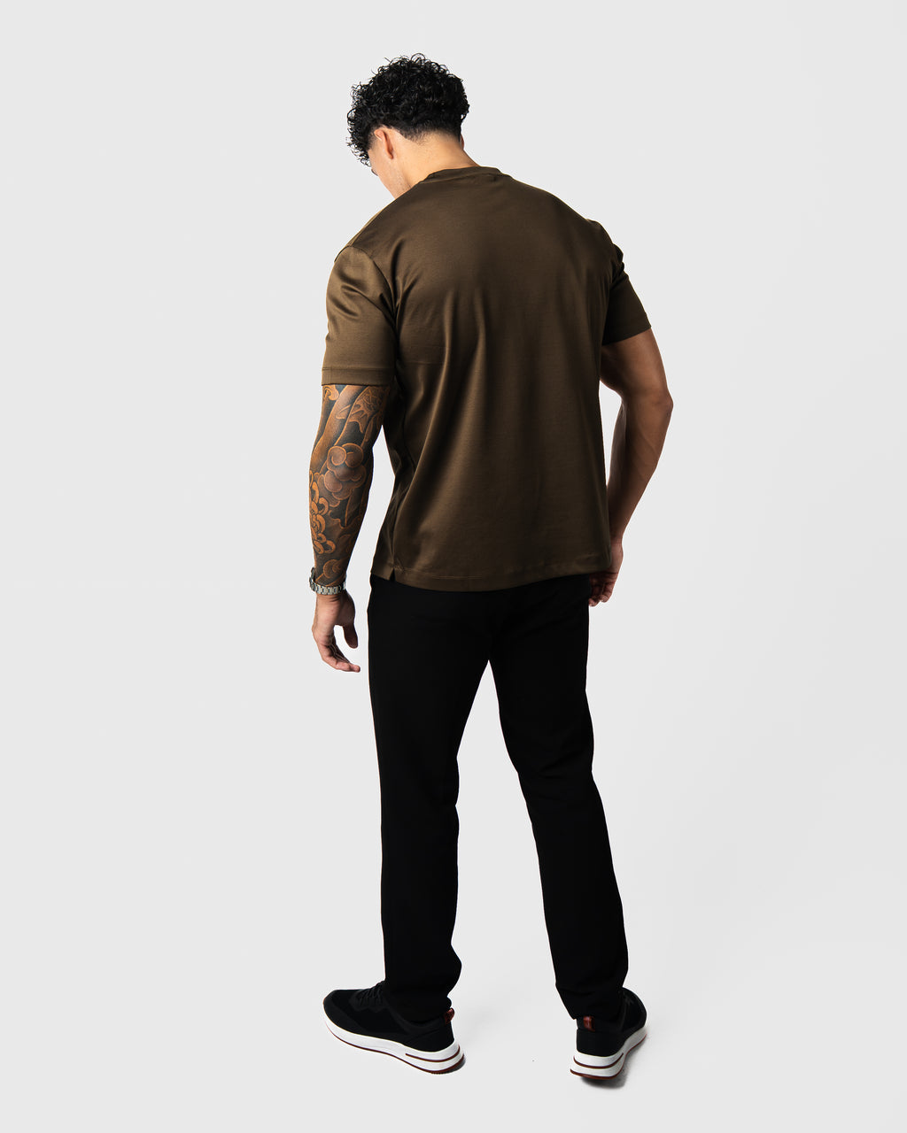Supima T-shirt Coffee Brown
