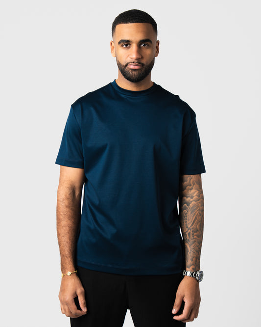 Supima T-shirt Navy Blue