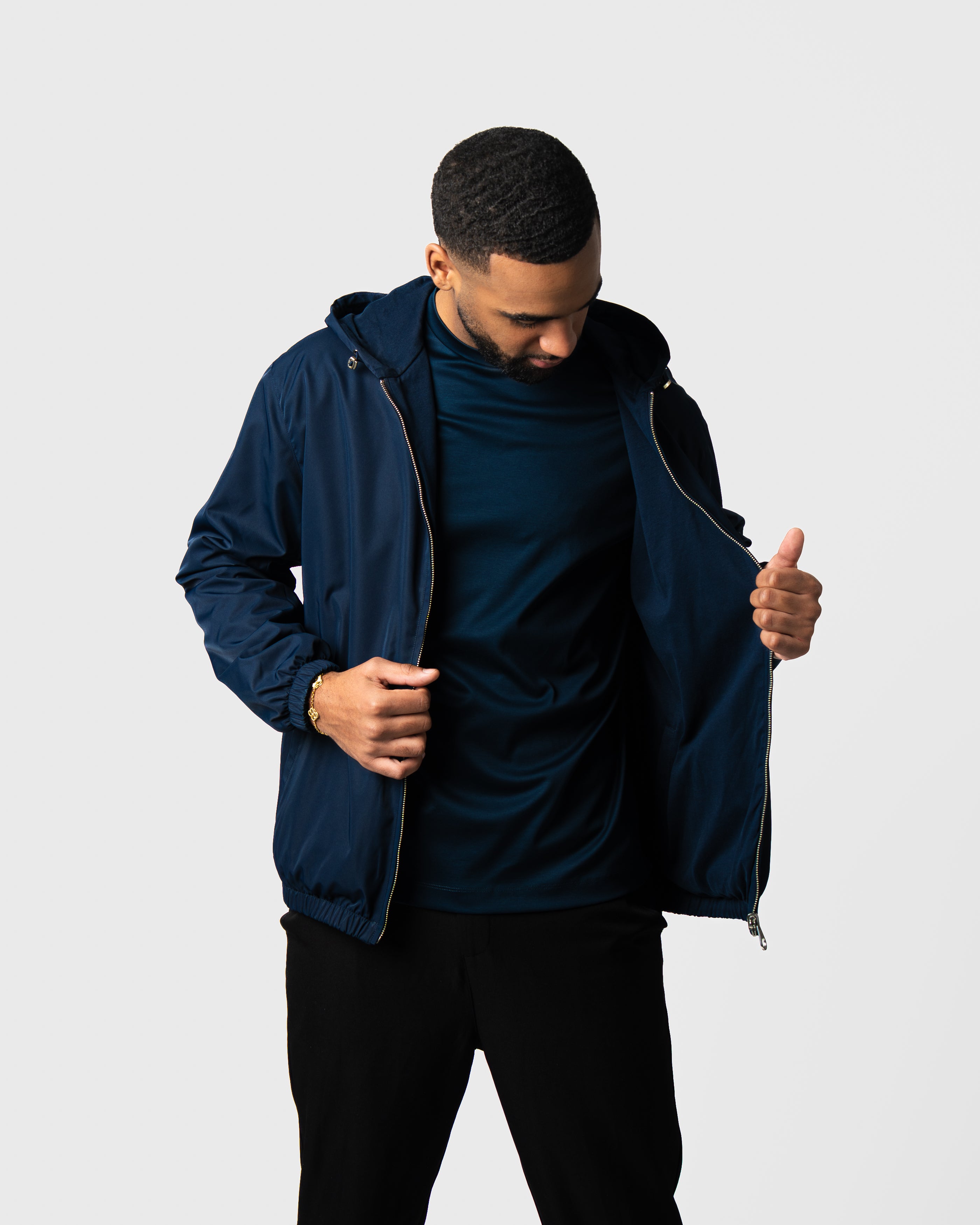 Reversible jacket Navy Blue